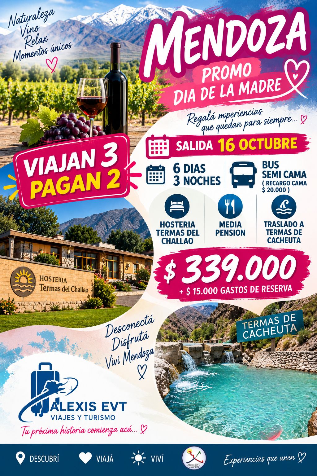 MENDOZA 3 x 2